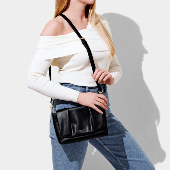 Katie Loxton Mischa Slouch Bag - Black
